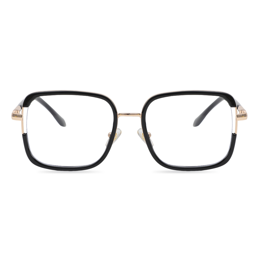 Edeline Black Square Glasses