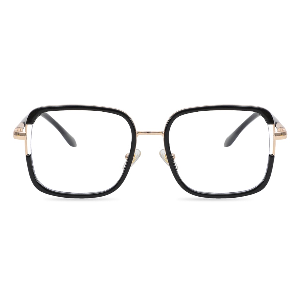 Edeline Black Square Glasses
