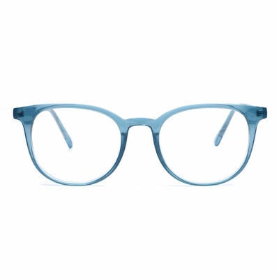Lattimo Blue Square Glasses