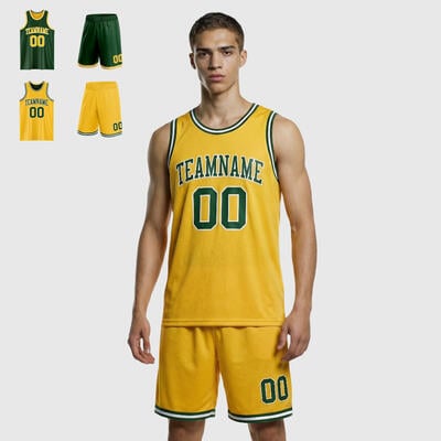 Custom Reversible Sublimation Hoops Jersey - Comfortable for Amateur Squads & Scrimmages
