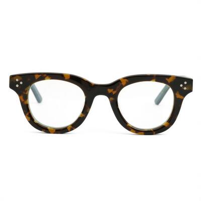 Foster Lunettes Rondes Écaille