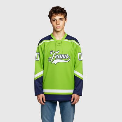 オリジナル ホッケーウェア 名入れ 番号 ロゴ アイスホッケー ジャージ ユニフォーム スポーツウェア 男女兼用