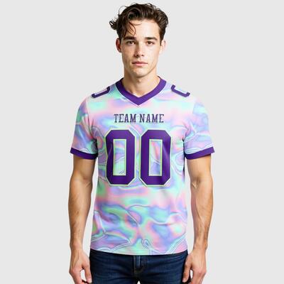 フットボール 名前 チーム名 番号 Tシャツ Vネック ジャージ スポーツウェア ユニフォーム 男女兼用 オーダーメイド