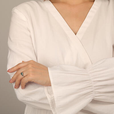 "Love and Adore" 1ct Radiant Cut Solitaire Engagement Ring