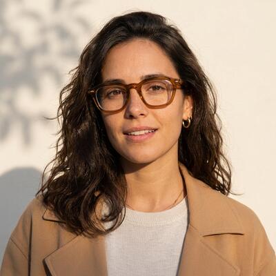 Bloomfie Brown Square Glasses