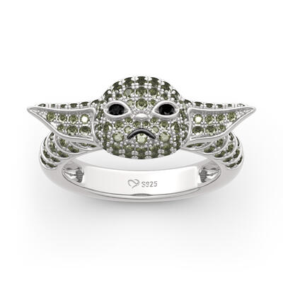 Jeulia "Baby Master" Sterling Silver Ring