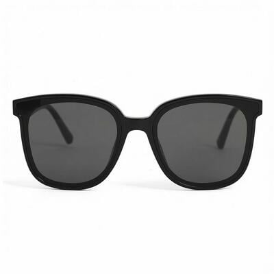 William Lunettes de soleil Carrées Noires