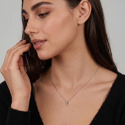 "My Destiny" Round Cut Necklace