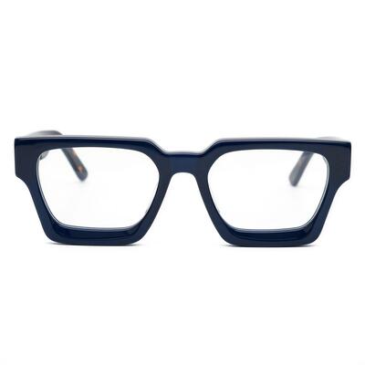 Myers Lunettes Carrées Bleues