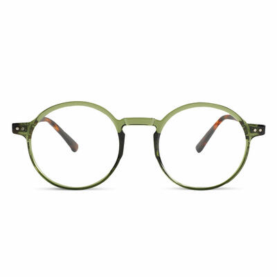 Murray Green Round Glasses