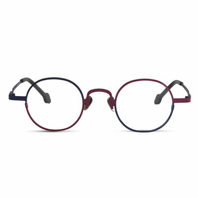 Margot Purple Round Glasses