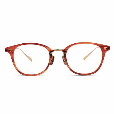Penn Braune Quadratische Brille