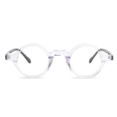 Emily Transparente Runde Brille