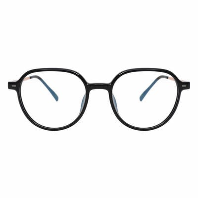 Hoove Black Round Glasses