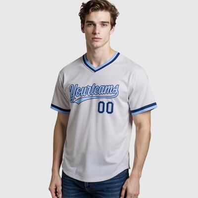 Custom Gray Authentic Throwback Baseball Jersey Personalized Name and Number Perfect for Retro Themed Games and Fan Gatherings