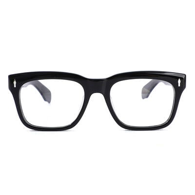 Carpenter Black Rectangle Glasses
