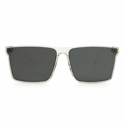 Lucas Clear Square Sunglasses