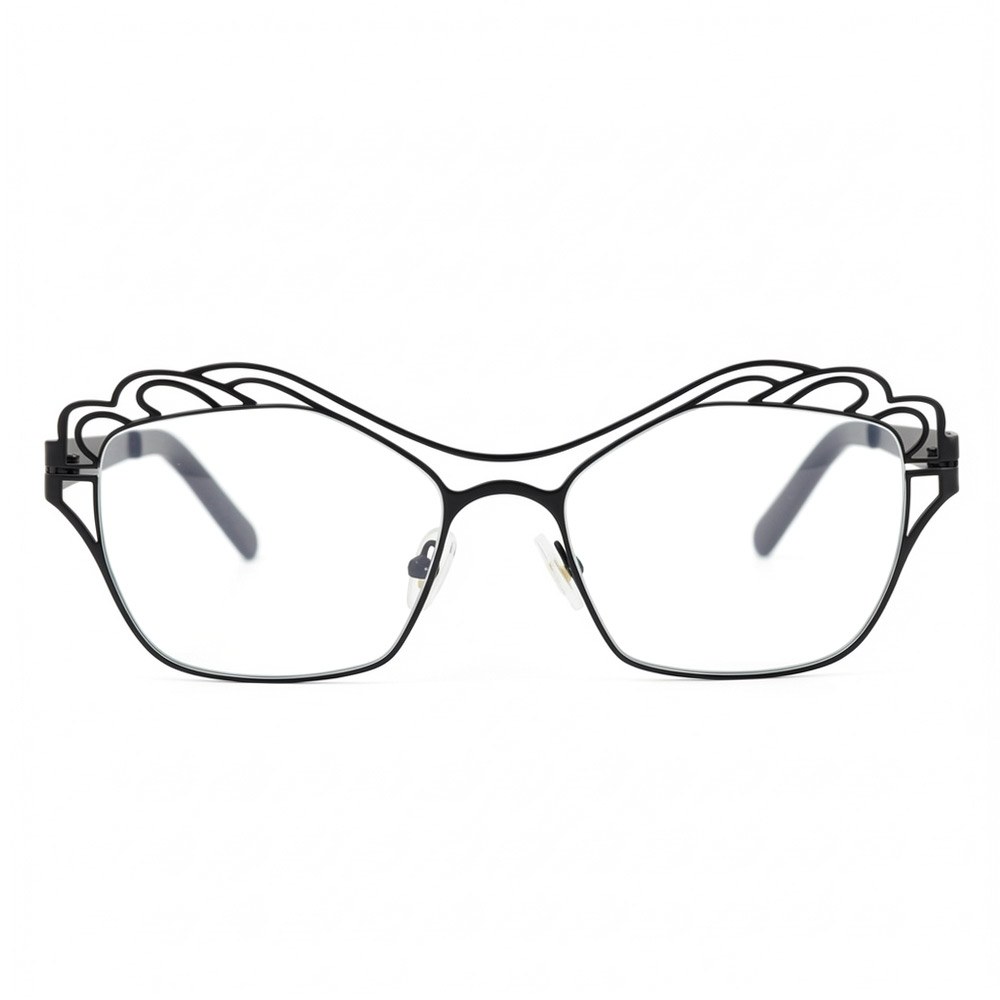 Sylvia Black Cat Eye Glasses