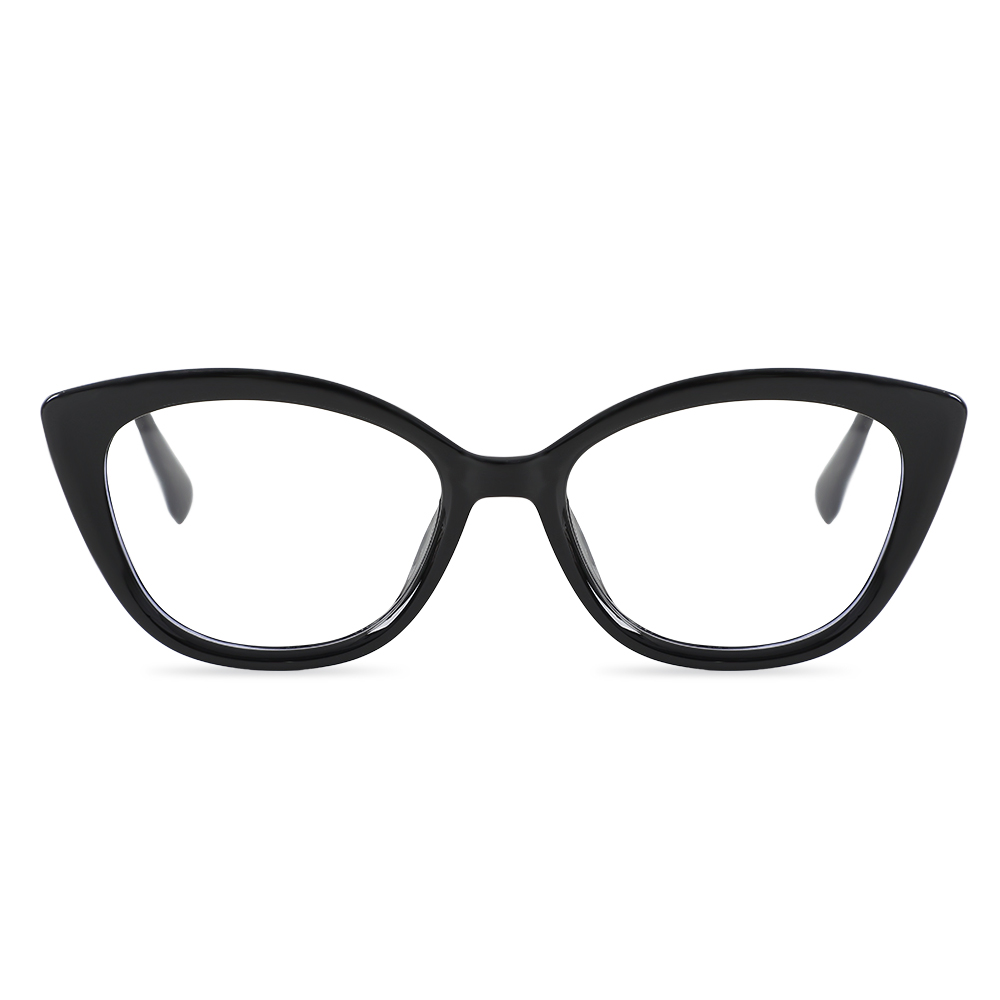 Bertina Black Cat Eye Glasses