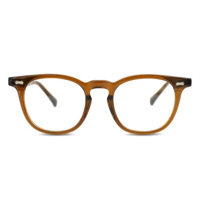 Stanley Lunettes Rondes Marron