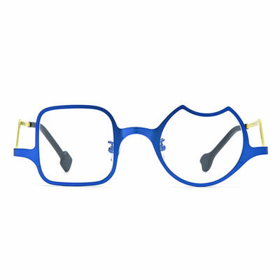 Randy Blue Square Glasses