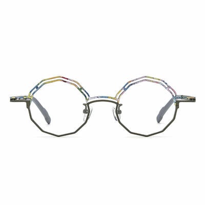 Galbraith Gray Round Glasses