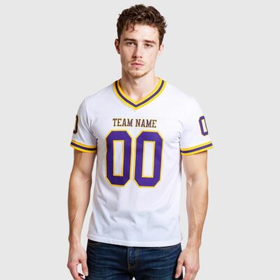 Official White Football Jersey – Club-Authorized Custom Design