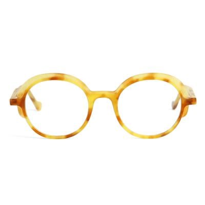 Sawyer Yellow Round Glasses