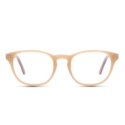 Tommy Beige Quadratische Brille
