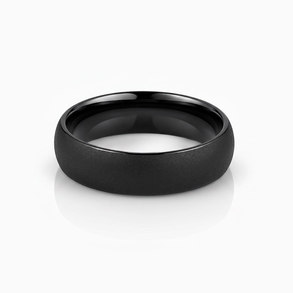 "The Guardian's Pledge" 6mm Tungsten Carbide Men's Wedding Ring