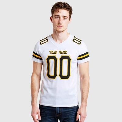 フットボール 名前 チーム名 番号 Tシャツ Vネック ジャージ スポーツウェア ユニフォーム 男女兼用 オーダーメイド