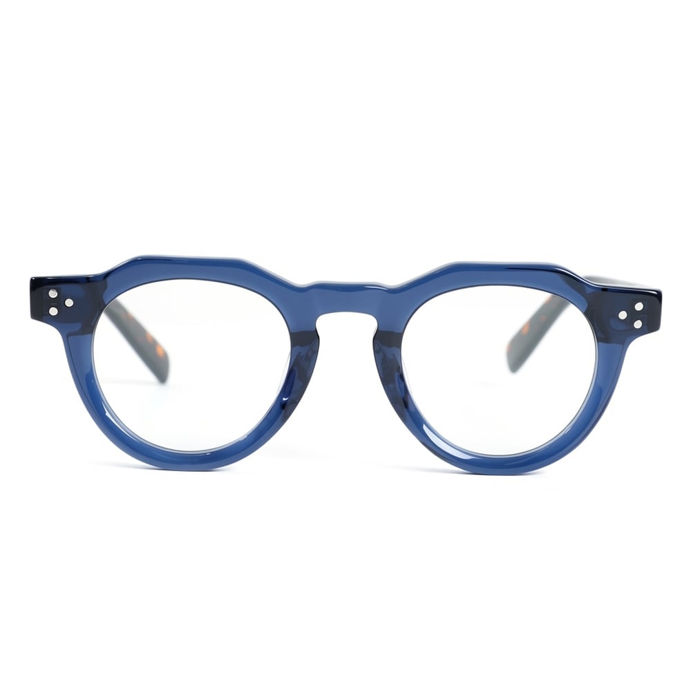 Bennett Blaue Runde Brille