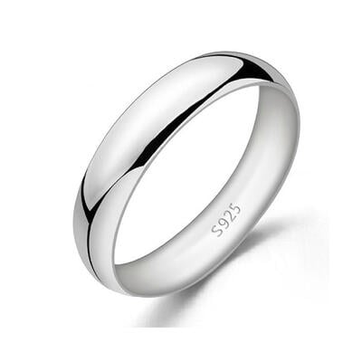 Jeulia Simple Polished Women's Band