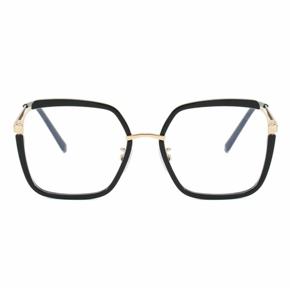 Lizzie Black Square Glasses