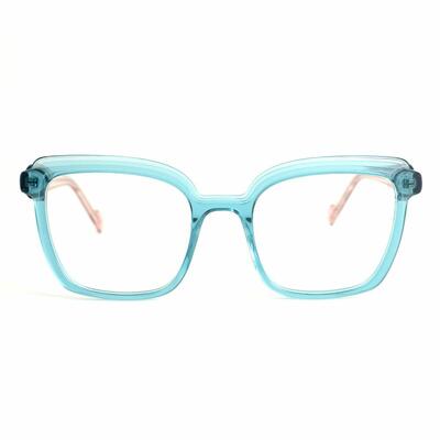 Carter Blue Square Glasses - Aoolia.com