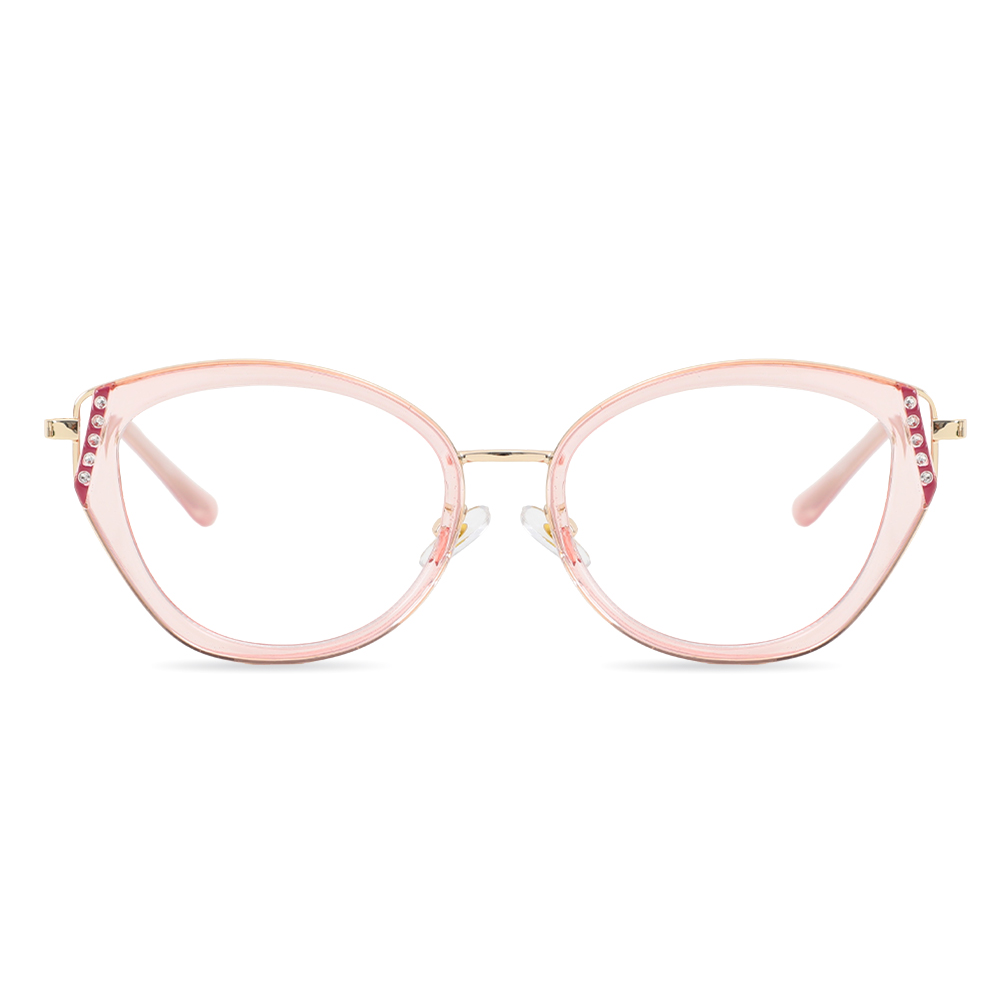 Beth Pink Cat Eye Glasses