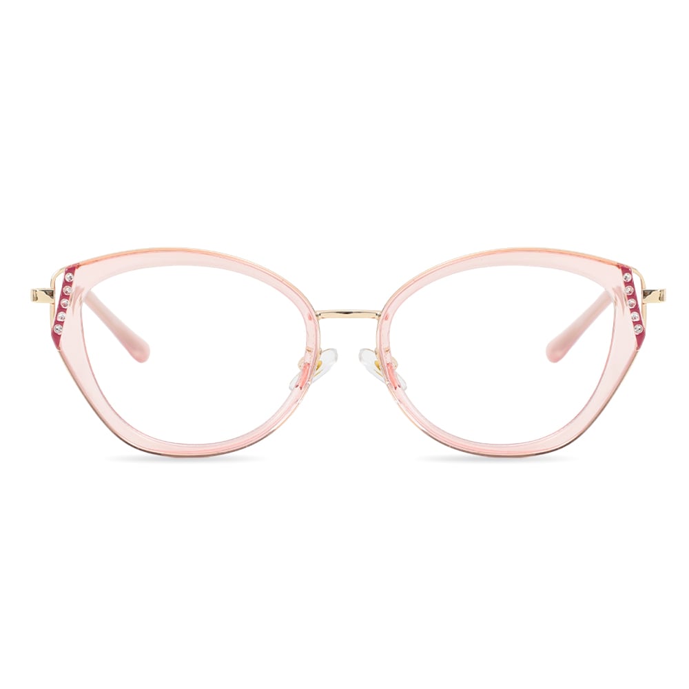 Beth Pink Cat Eye Glasses