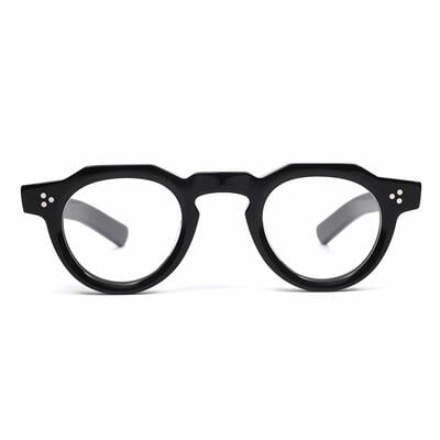 Cedrica Black Round Glasses