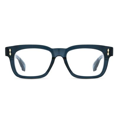 Thodore Blue Square Glasses