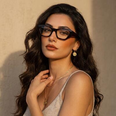 Collins Tortoise Rectangle Glasses