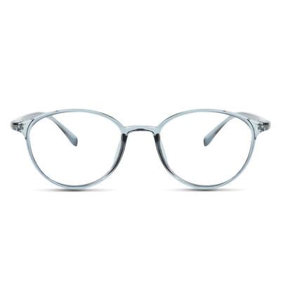 Jill Lunettes Rondes Bleues