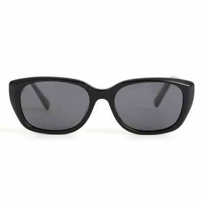 George Black Rectangle Sunglasses