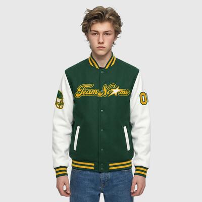 スタジャン スポーツウェア ジャケット チーム名 背番号 胸番号入り ロゴ ネーム カスタマイズ可能