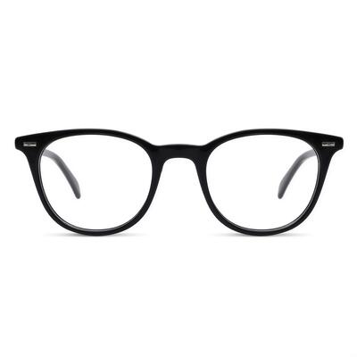 Kimb Schwarze Runde Brille