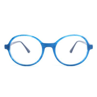 Marion Lunettes Rondes Bleues