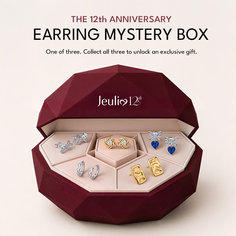 Jeulia Mystery Earring Box