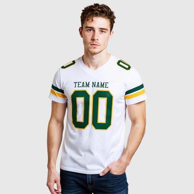フットボール 名前 チーム名 番号 Tシャツ Vネック ジャージ スポーツウェア ユニフォーム 男女兼用 オーダーメイド