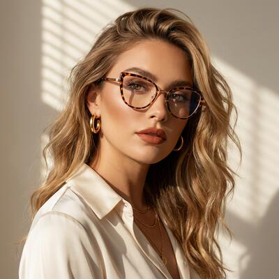 Heloise Tortoise Cat Eye Glasses