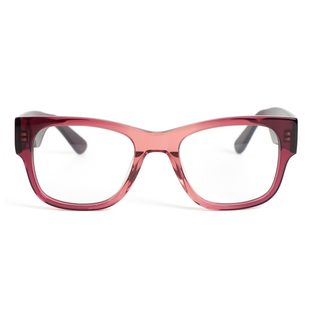 Simmons Pink Square Glasses