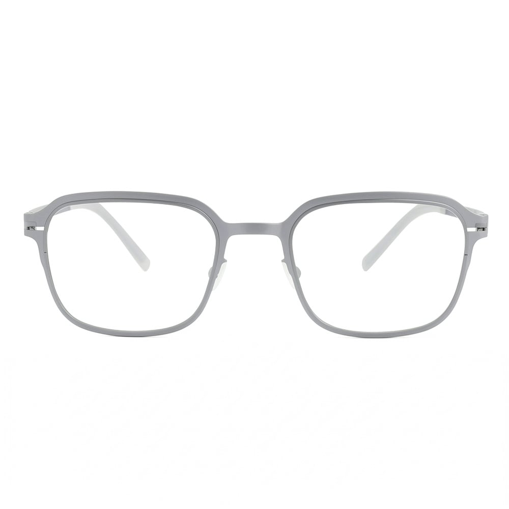 Simmons Lunettes Carrées Argentées